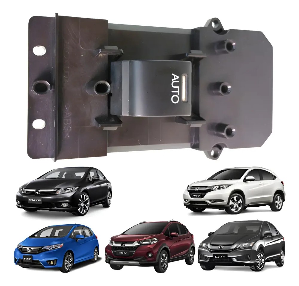 Comando vidro direito honda civic hrv wrv 2012 2021 48935