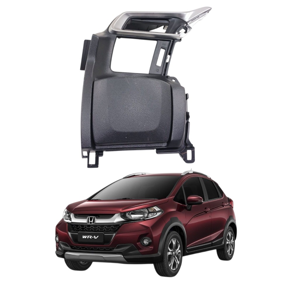 Difusor Moldura Ar Esquerdo Porta Copo Honda Wrv 2017 2021