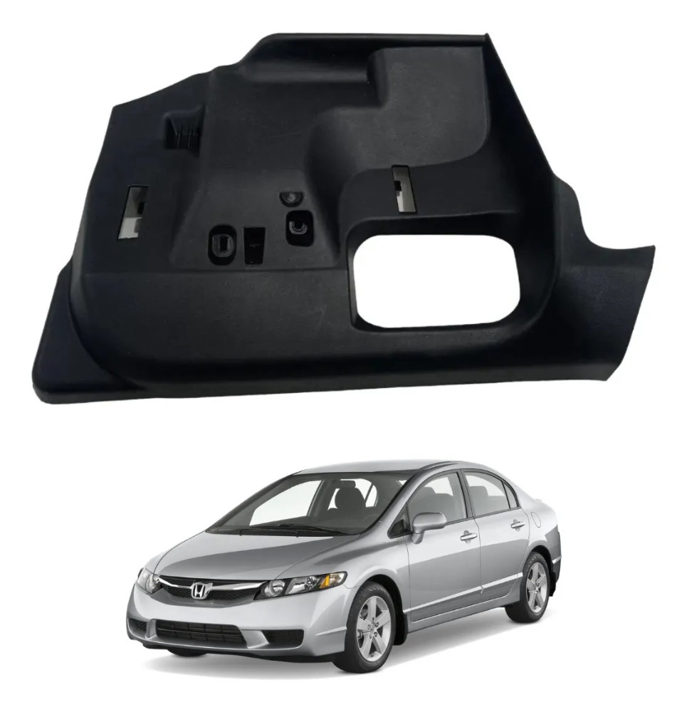 Moldura inferior painel direito honda civic 2007 3011 47258