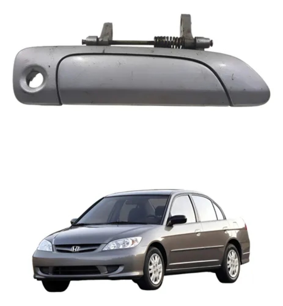 MAÇANETA EXTERNA DIANTEIRA D/ HONDA CIVIC 2001 2006 24161