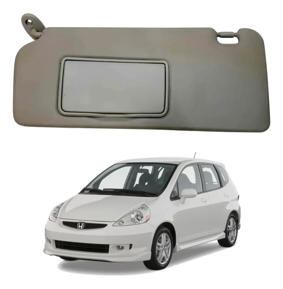 Quebra sol lado esquerdo honda fit 2004 2008