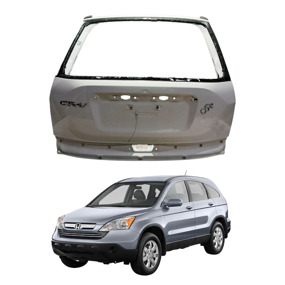Tampa traseira porta mala honda crv 2007 2011