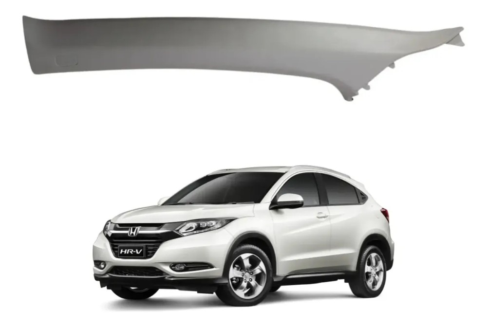 Acabamento coluna parabrisa esquerda honda hrv 2016 43762