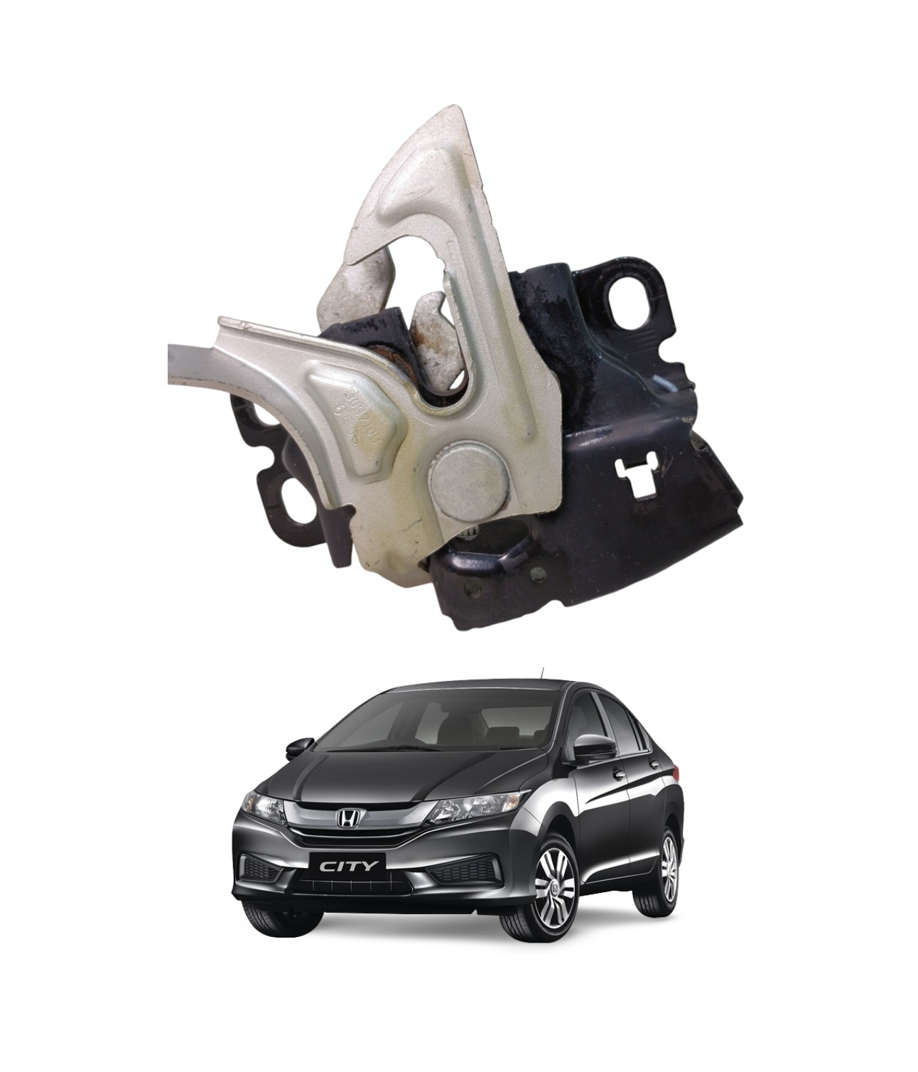 Fechadura Tranca Capo Honda City 2015 A 2021 E2969