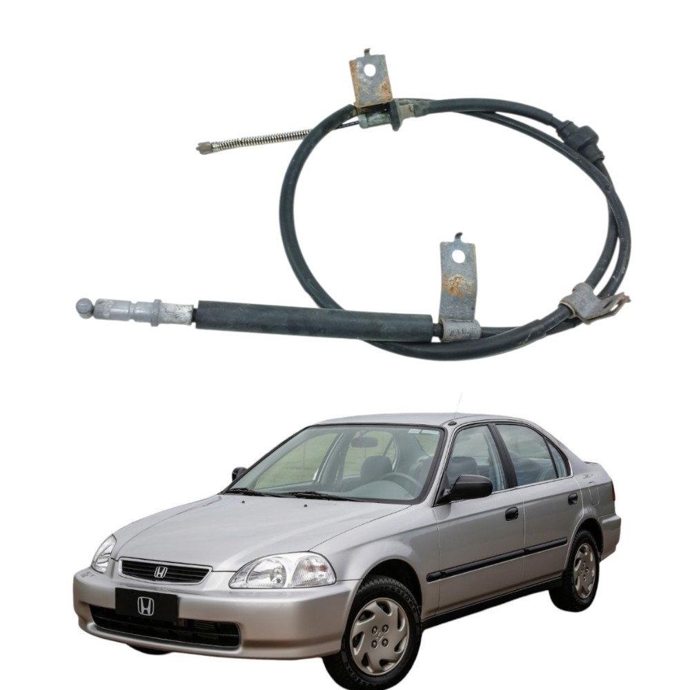 Cabo freio de mao direito honda civic 1996 2000