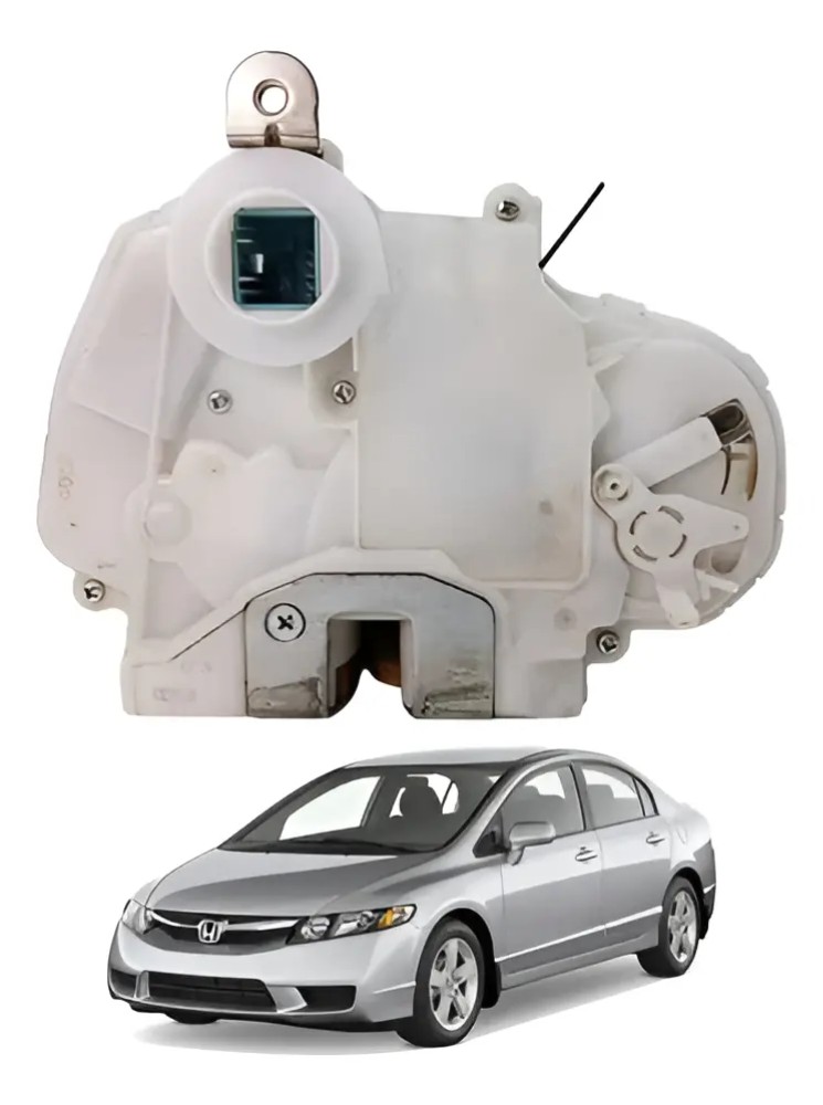 Tranca Porta Dianteira Esquerda Honda Civic 1.8 2007 2011