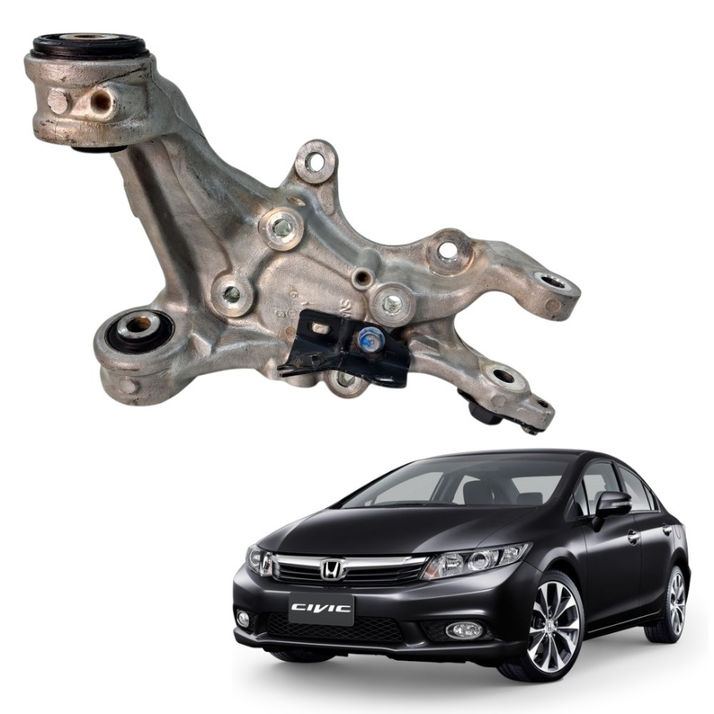 Montante roda traseiro esquerdo honda civic 2012 2016