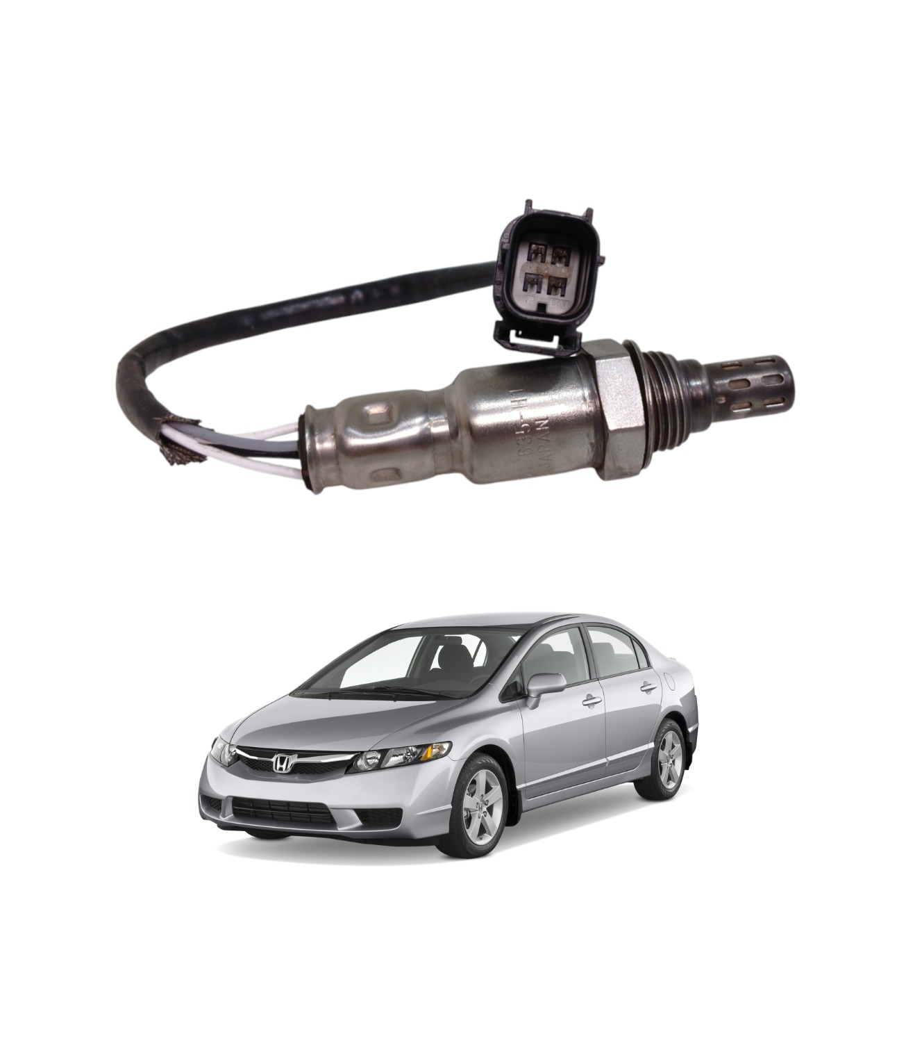 Sonda Lambda Inferior Honda New Civic 1.8 2007 A 2011 E3231