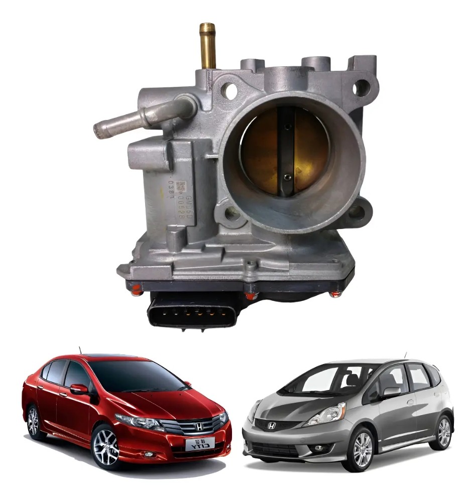 Tbi corpo borboleta honda city fit 2009 2014 49575
