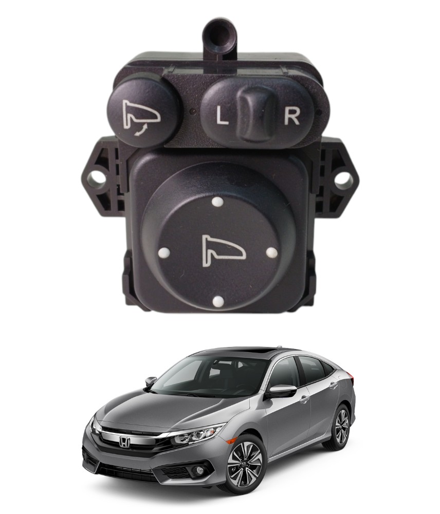 Comando Retrovisor Retrátil Honda Civic 2017 A 2021 E9107