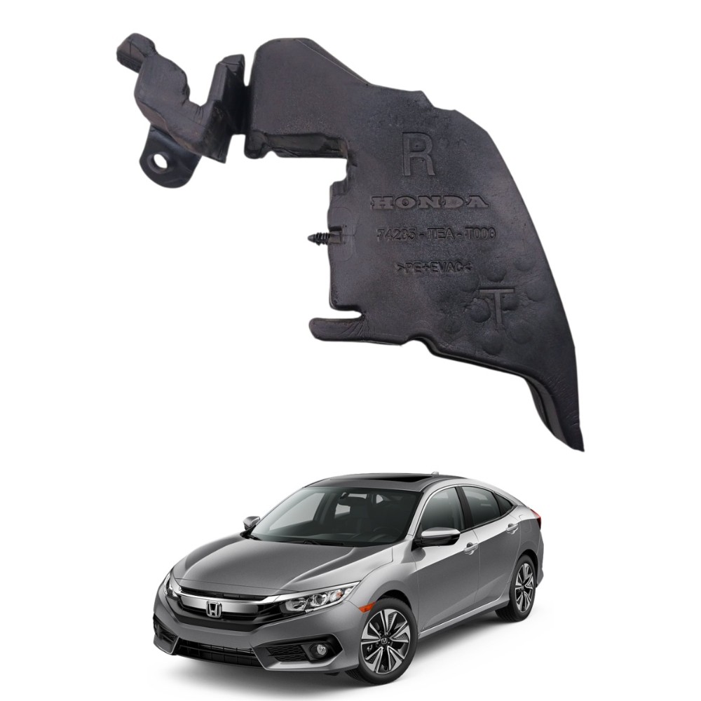 Espuma anti ruido paralama direito honda civic 2017 40018