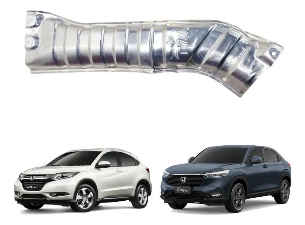 Placa defletor calor assoalho honda hrv 2016 2024 43930