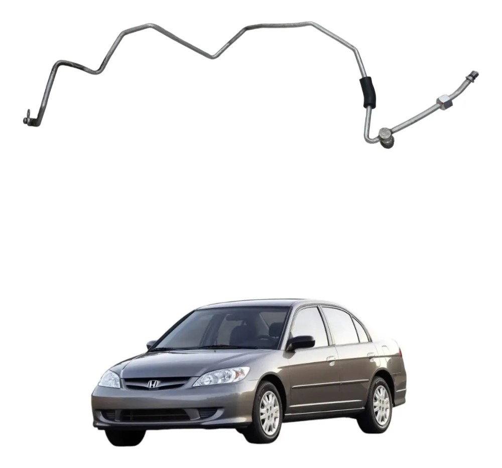 Tubo receptor honda civic 2001 2006 49656