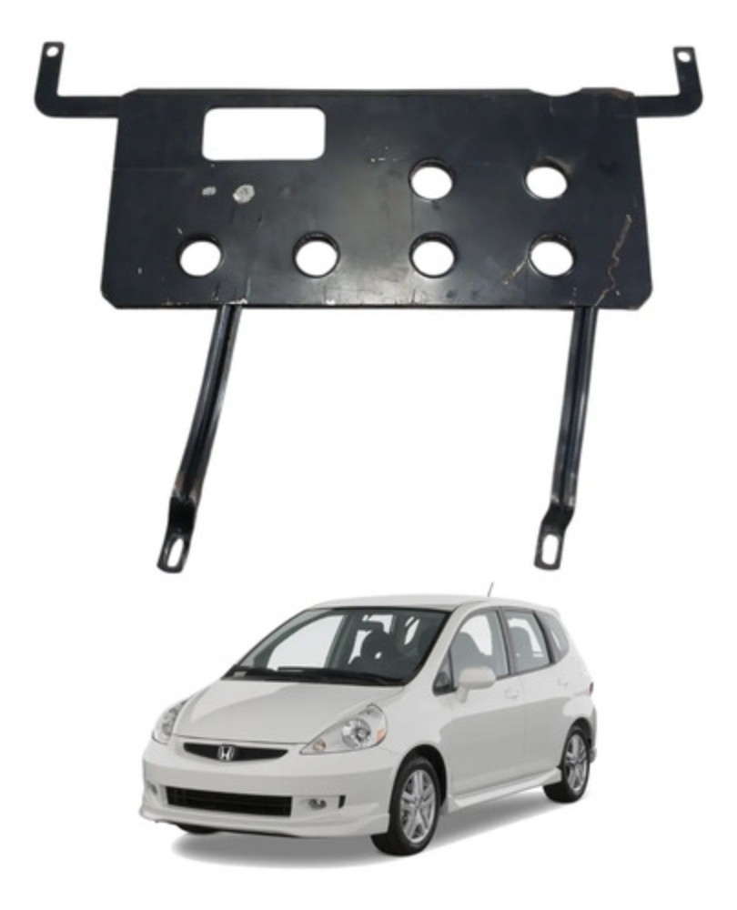 Protetor carter peito de aço honda fit 2004 2008