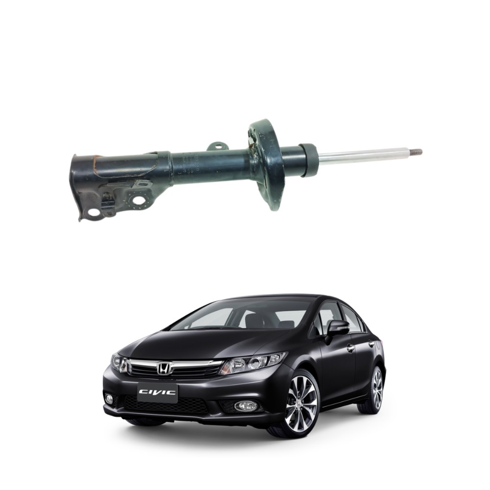 Amortecedor dianteiro esquerdo honda civic 2012 2016