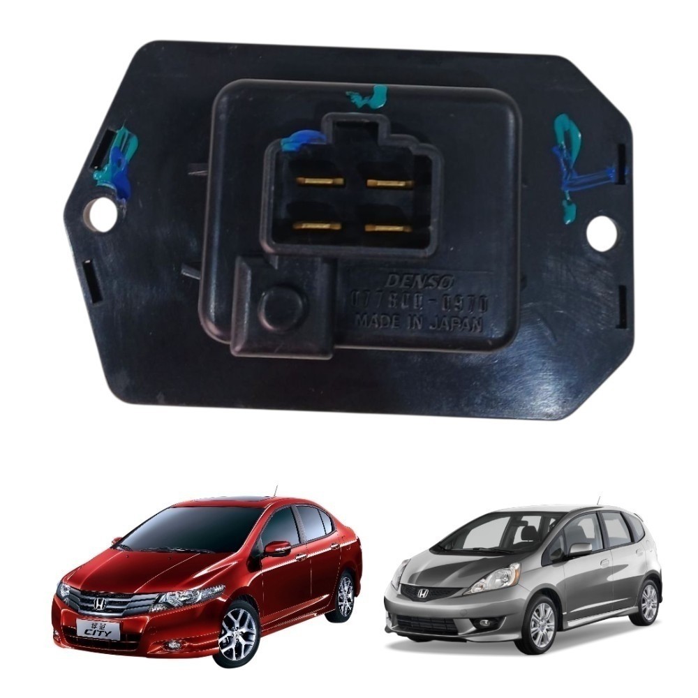 Resistência ar condicionado honda city fit 2009 2014