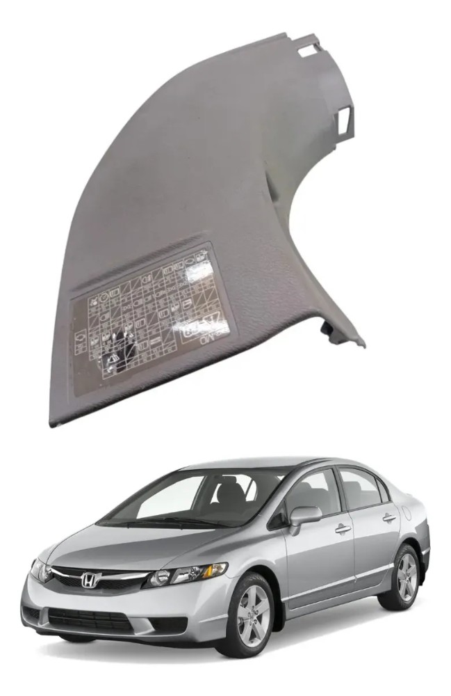 Soleira dianteira esquerda honda civic 2007 2011 34936