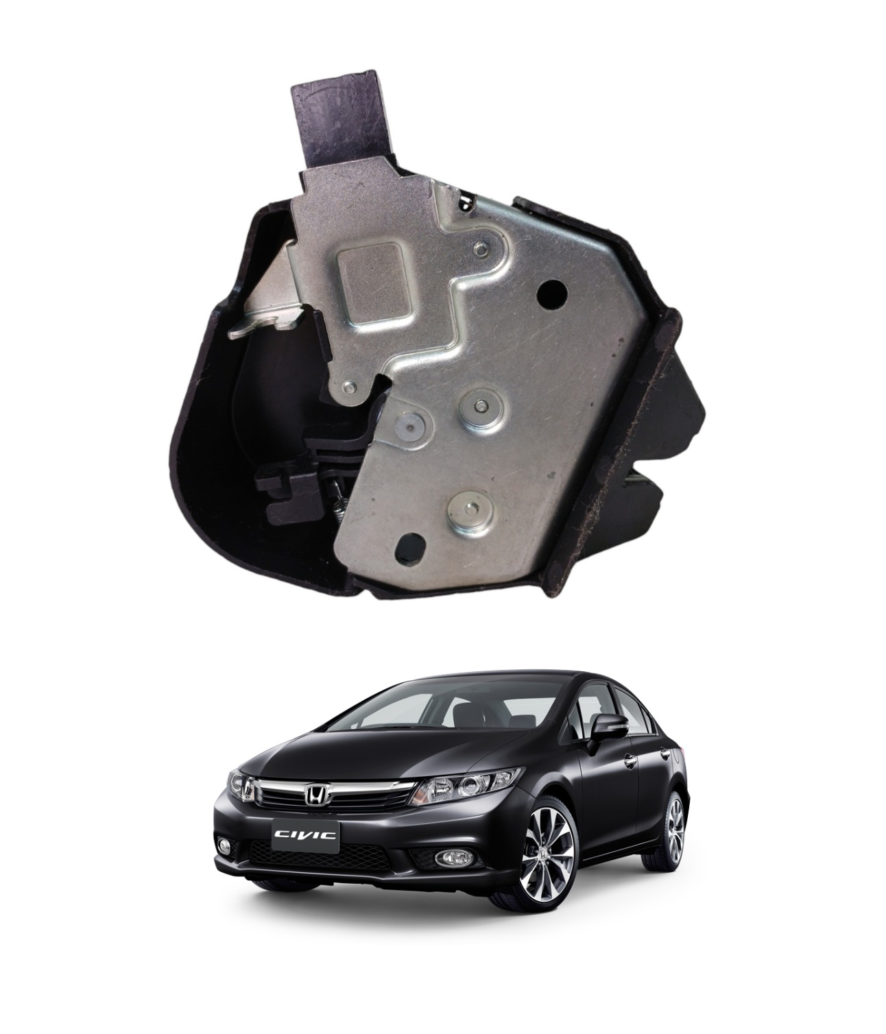 Fechadura Tranca Tampa Traseira Honda Civic 2012 2016 E3181