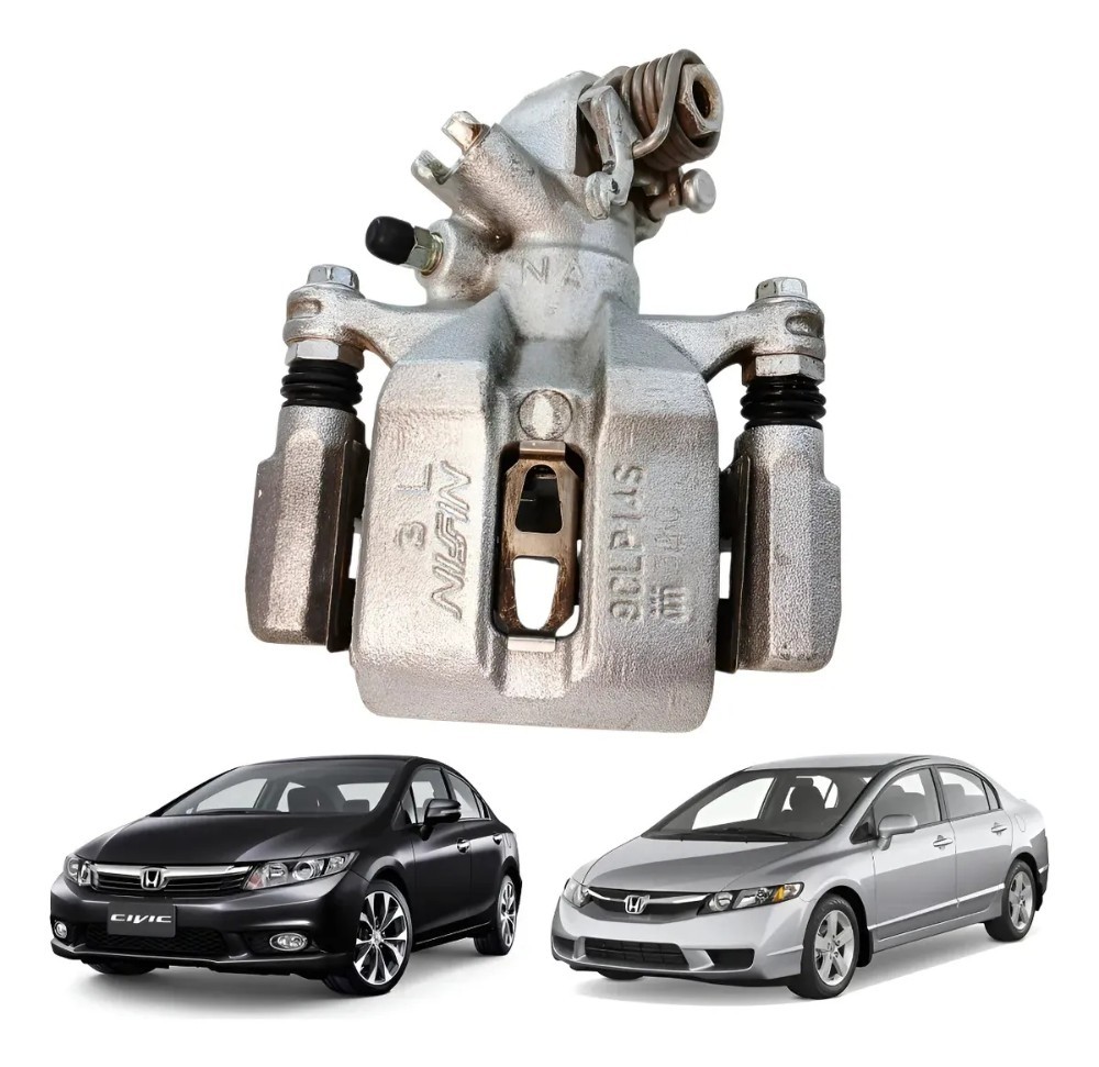 Pinca freio esquerda honda civic 2012 2016
