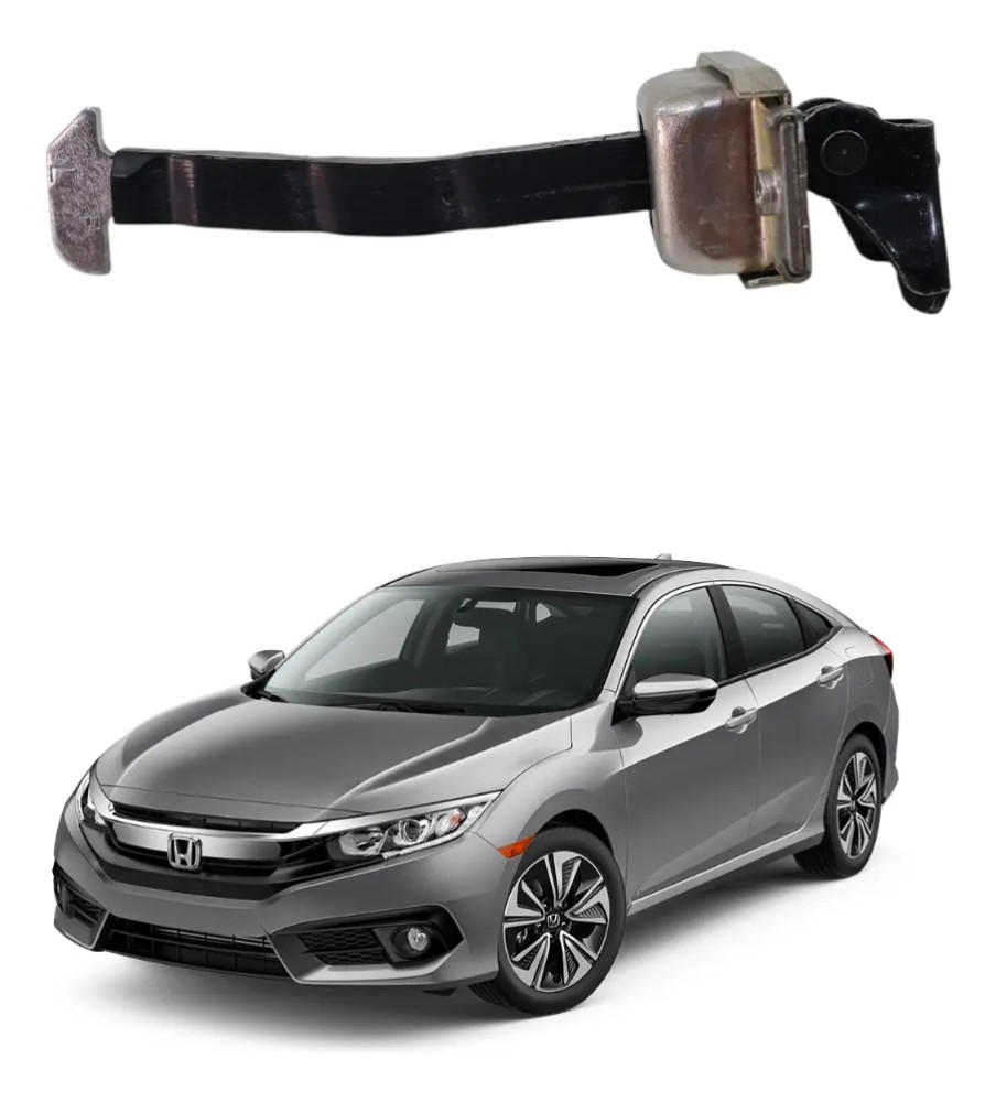 Limitador porta dianteira esquerdo honda civic 2017 39941