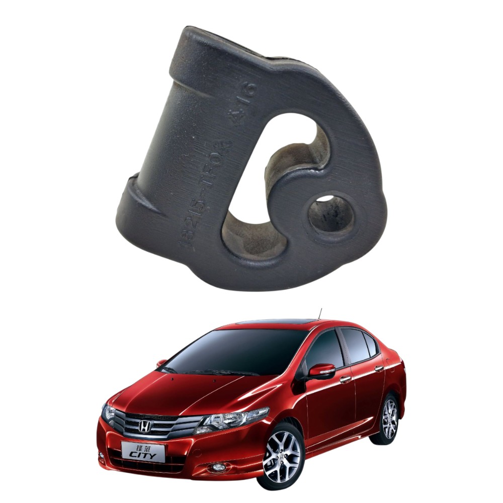 Borracha coxim escapamento Honda City 2009 2014
