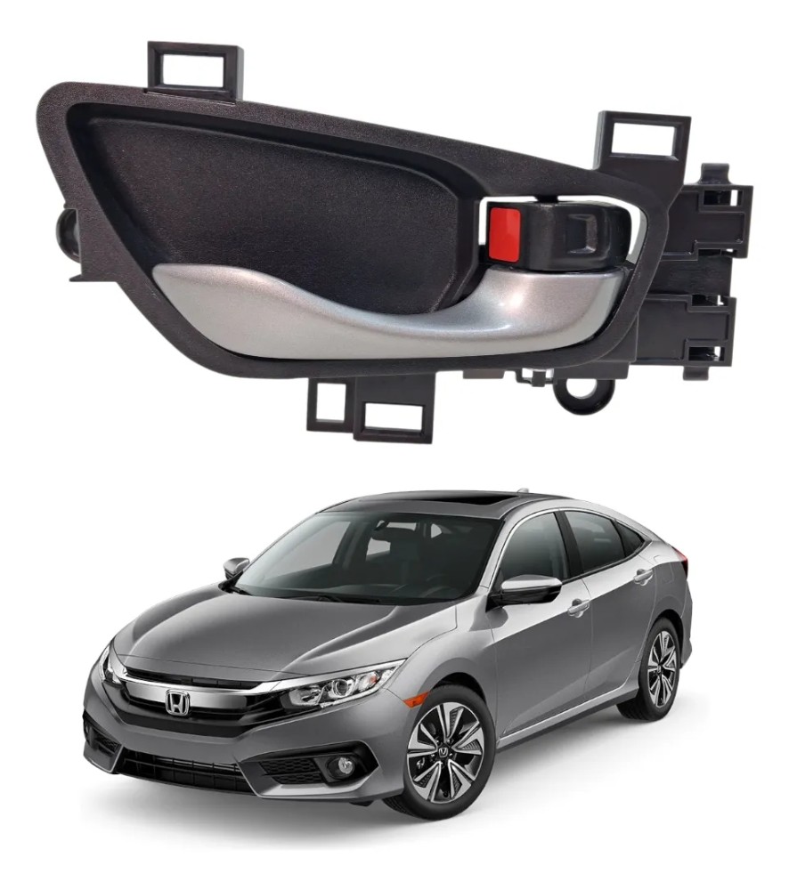 Macaneta interna direita honda civic 2017 2021 39955
