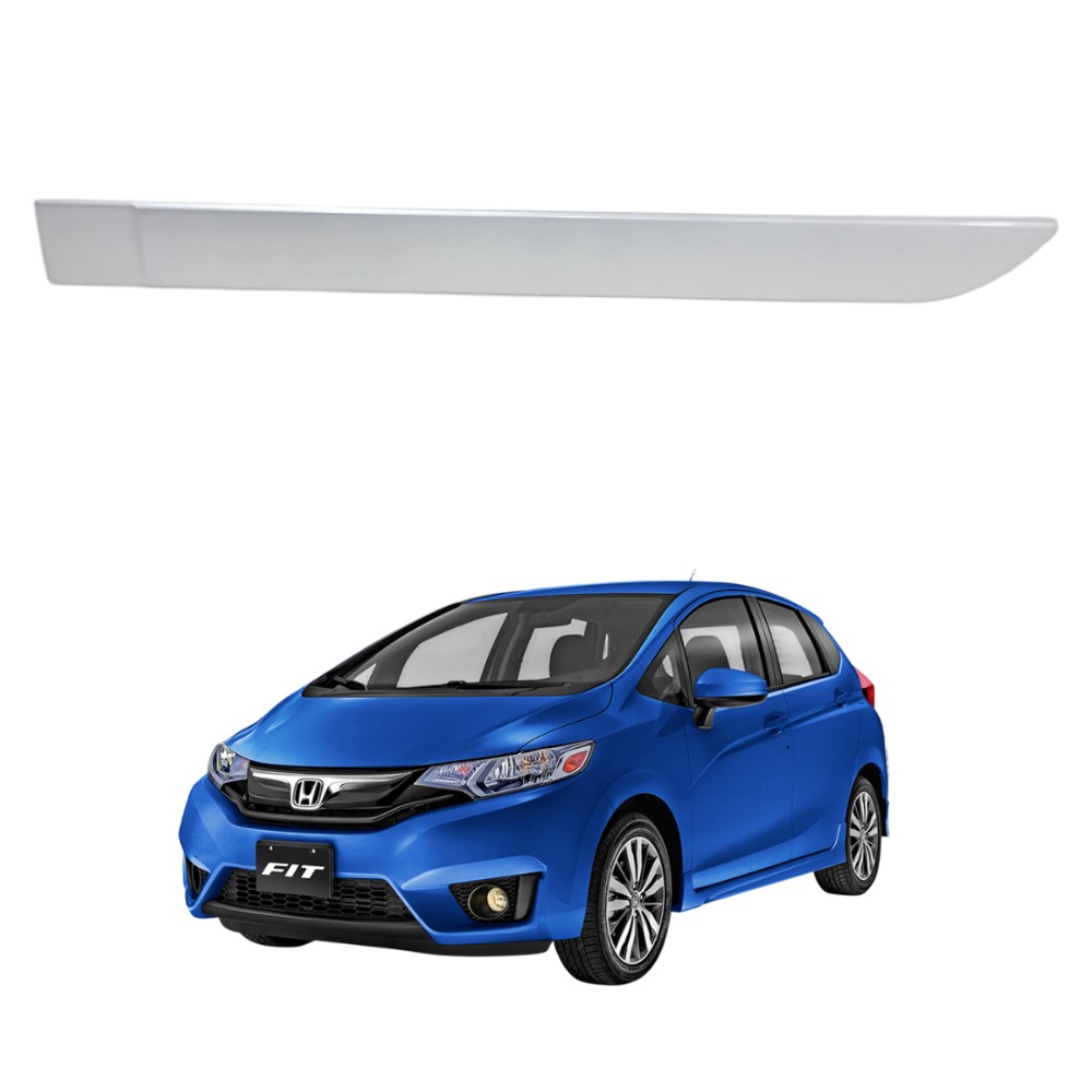 Friso porta traseira esquerda honda fit 2015 2021