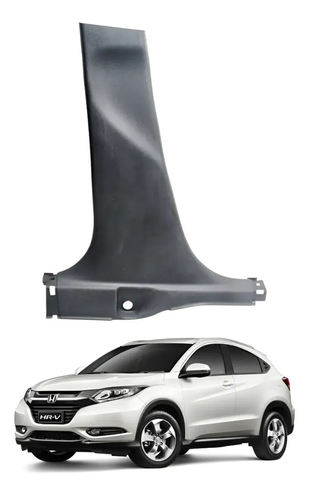 Acabamento inferior coluna esquerda honda hrv 2016 43849