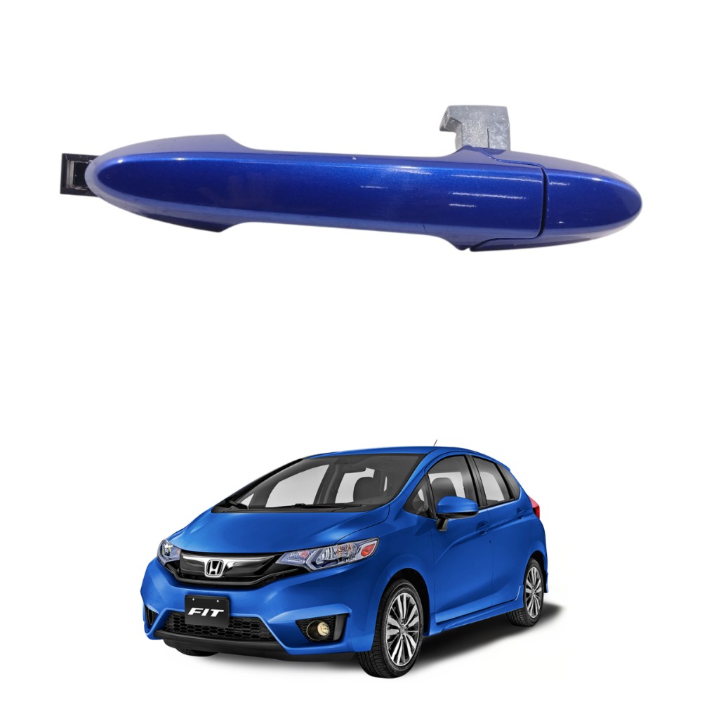 Maçaneta Externa Traseira Esquerda Honda Fit 2015 2021 Azul
