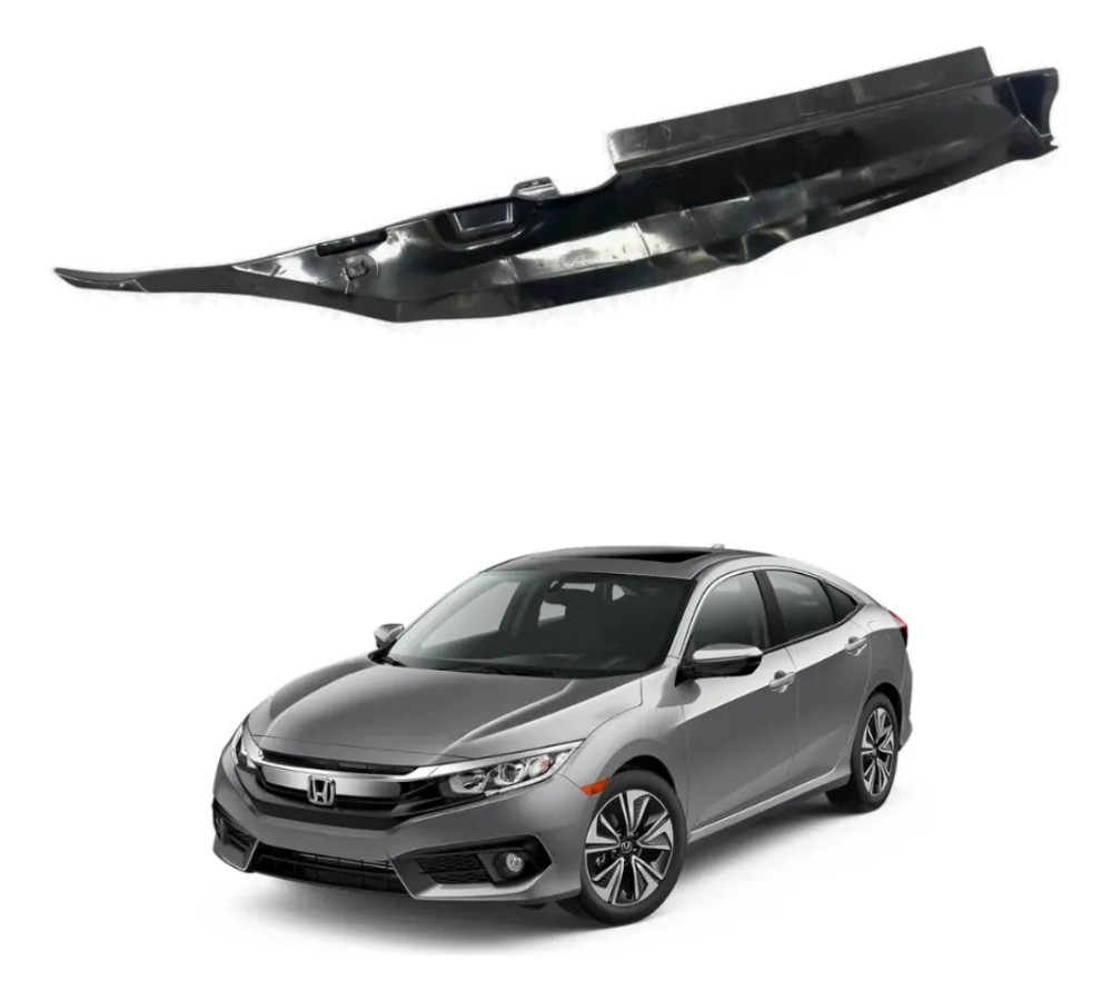 Moldura paralama dianteiro esquerdo honda civic 2017 47222