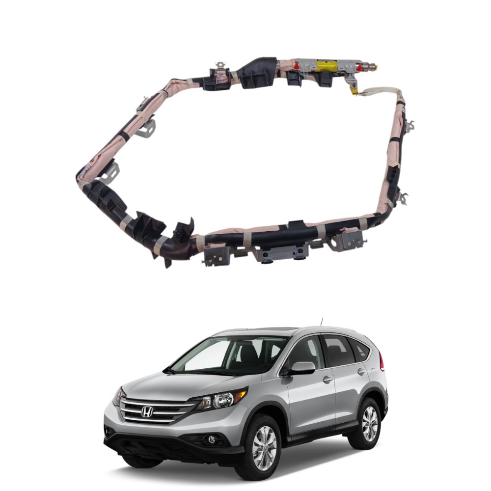 Cortina airbag direita honda crv 2012 2016