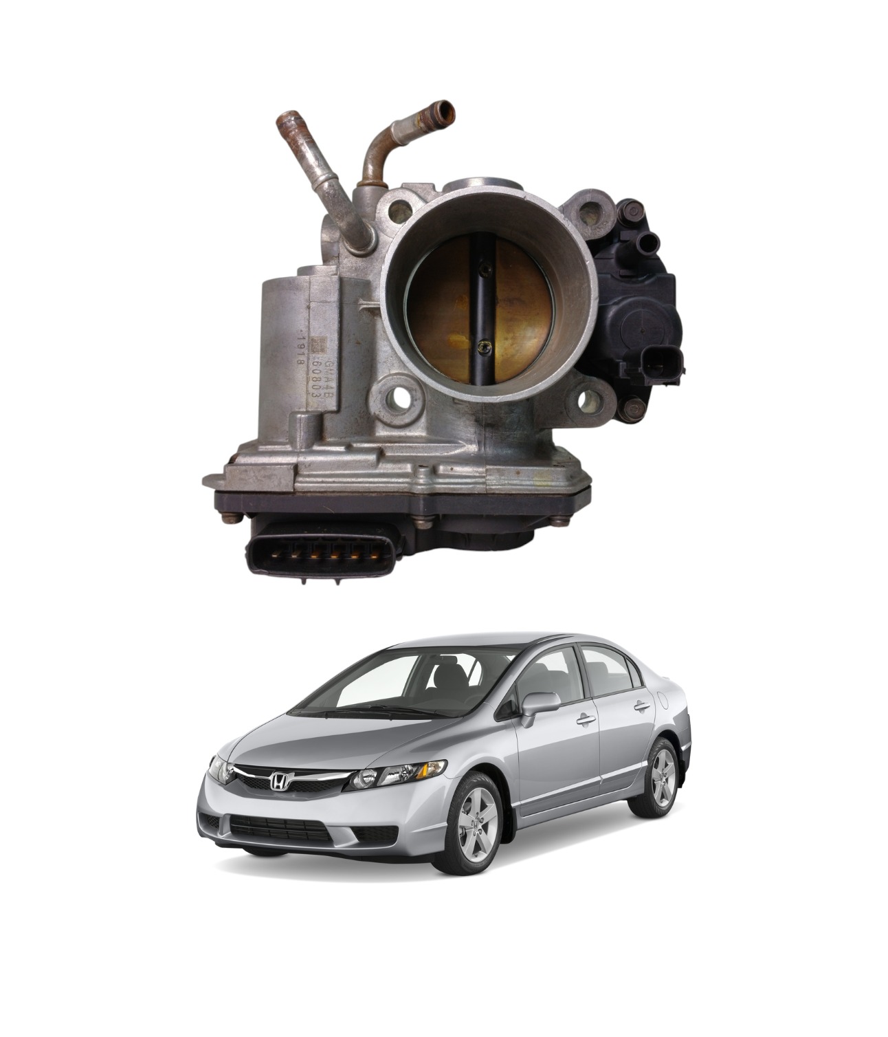 Tbi Corpo Borboleta Honda Civic 1.8 Gasolina 2007 2011 5981