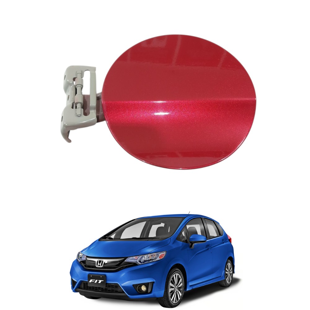 Tampa Portinhola Tanque Combustível Honda Fit 2015 2021 1.5 Vermelho