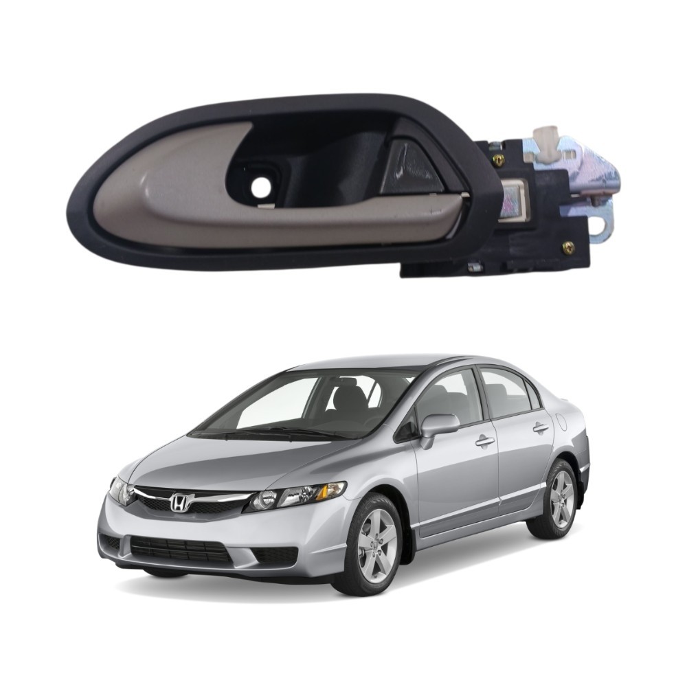 Macaneta interna traseiro esquerdo honda civic 2007 2011