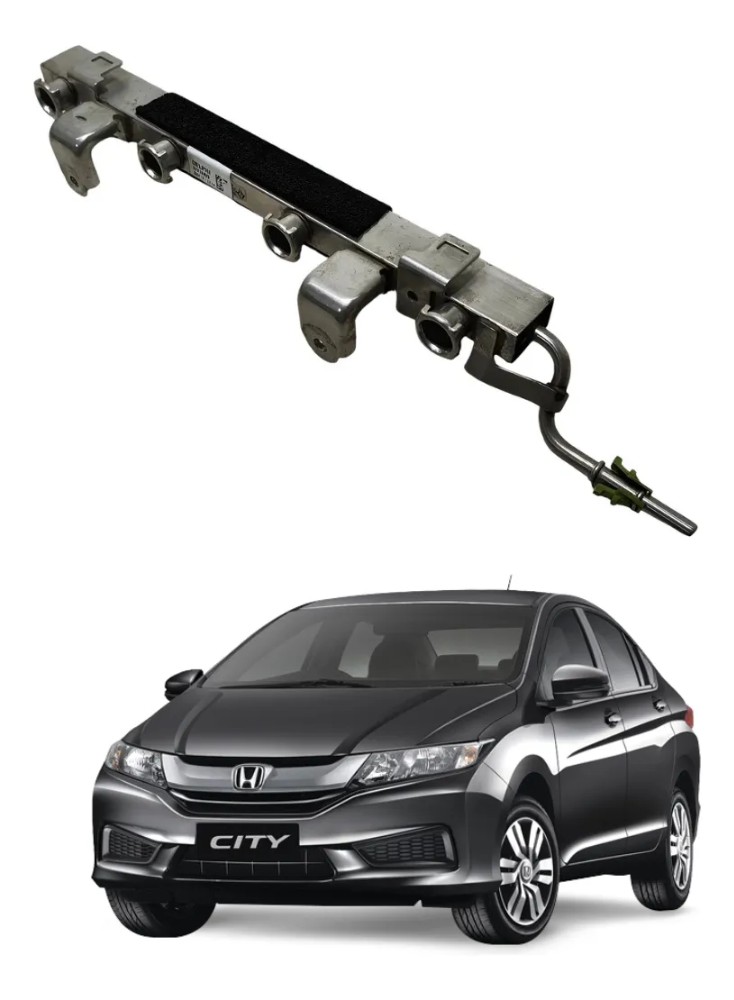 Flauta bico injetor honda city fit wrv 2015 2021 51023