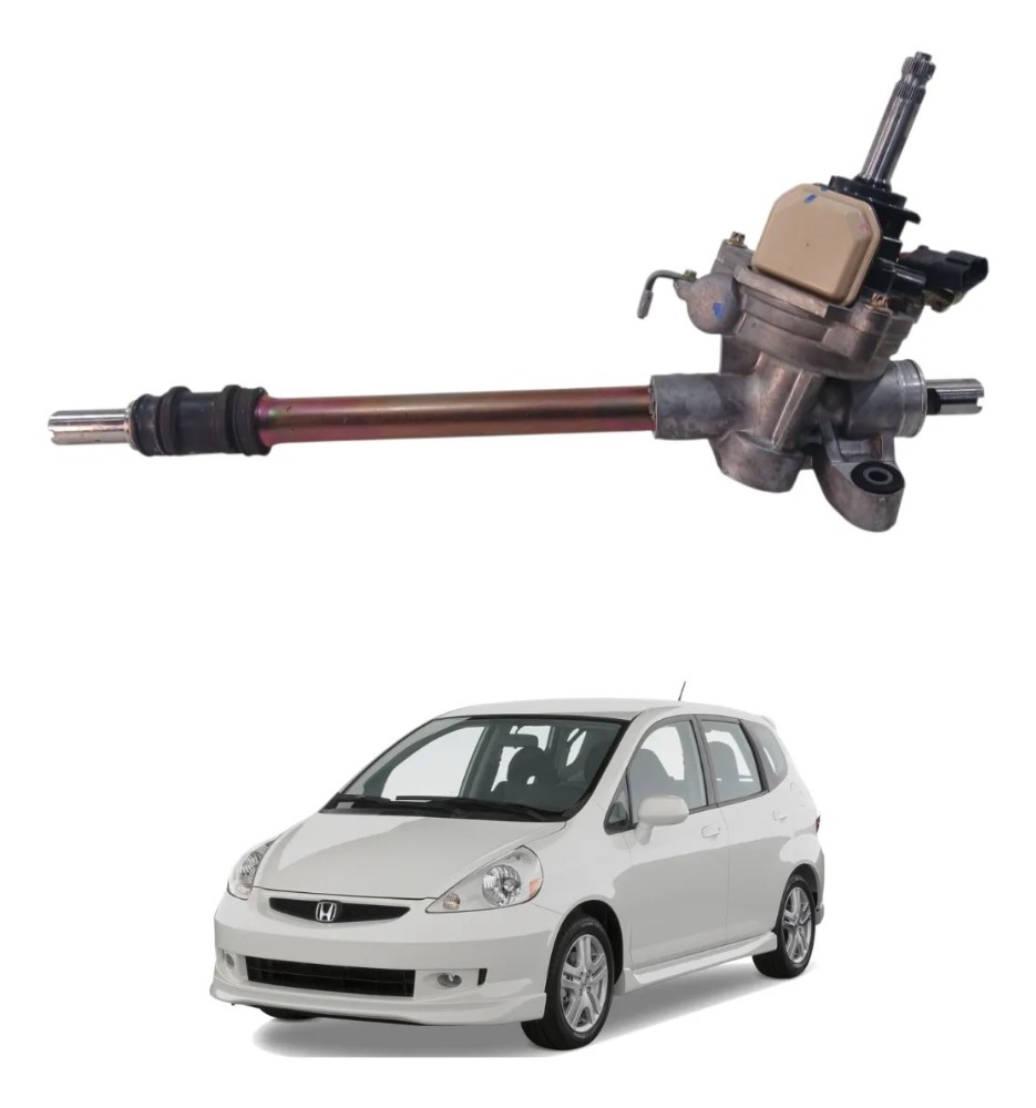 Caixa setor direção Honda fit 2004 2008