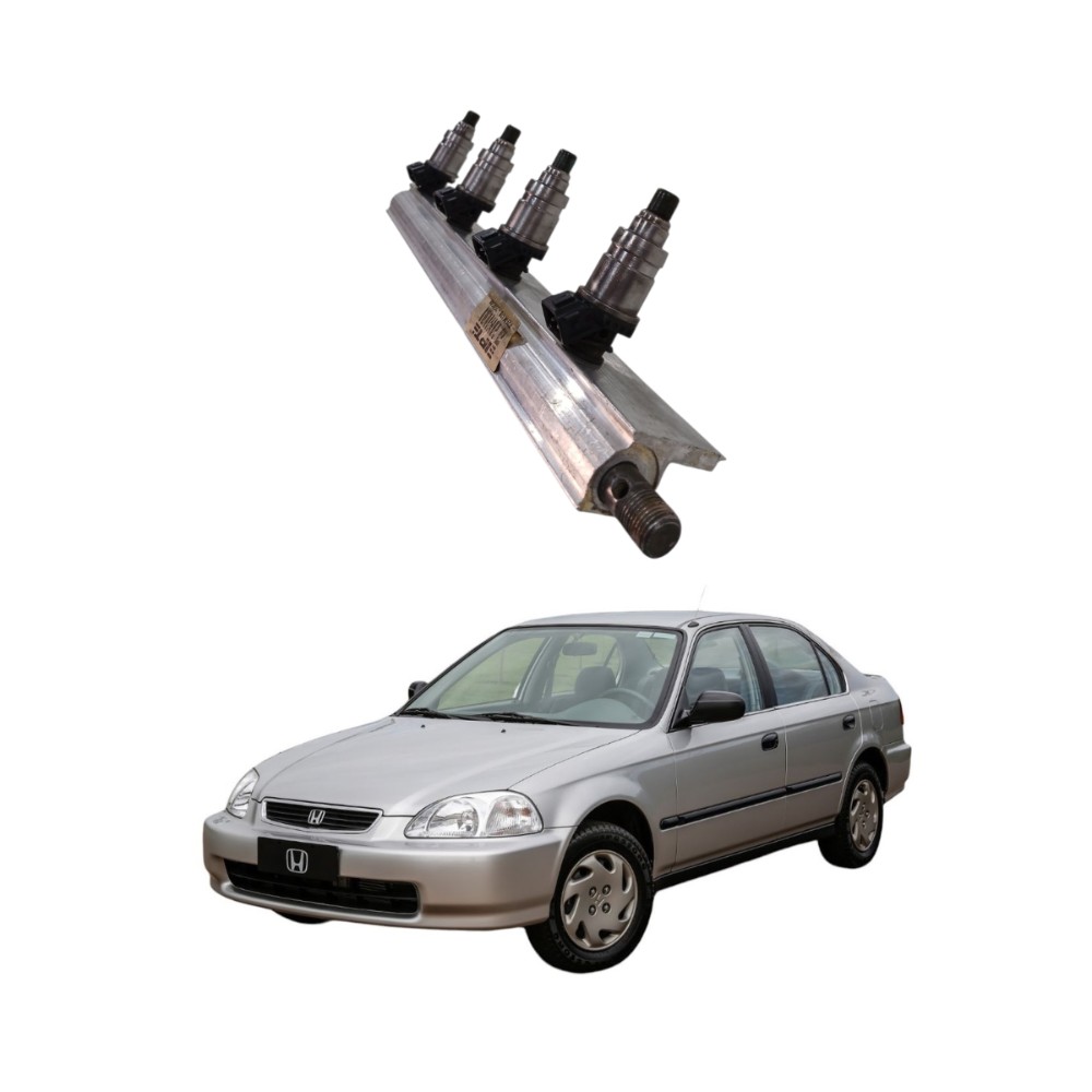Flauta Bico Injetor Honda Civic 1996 2000