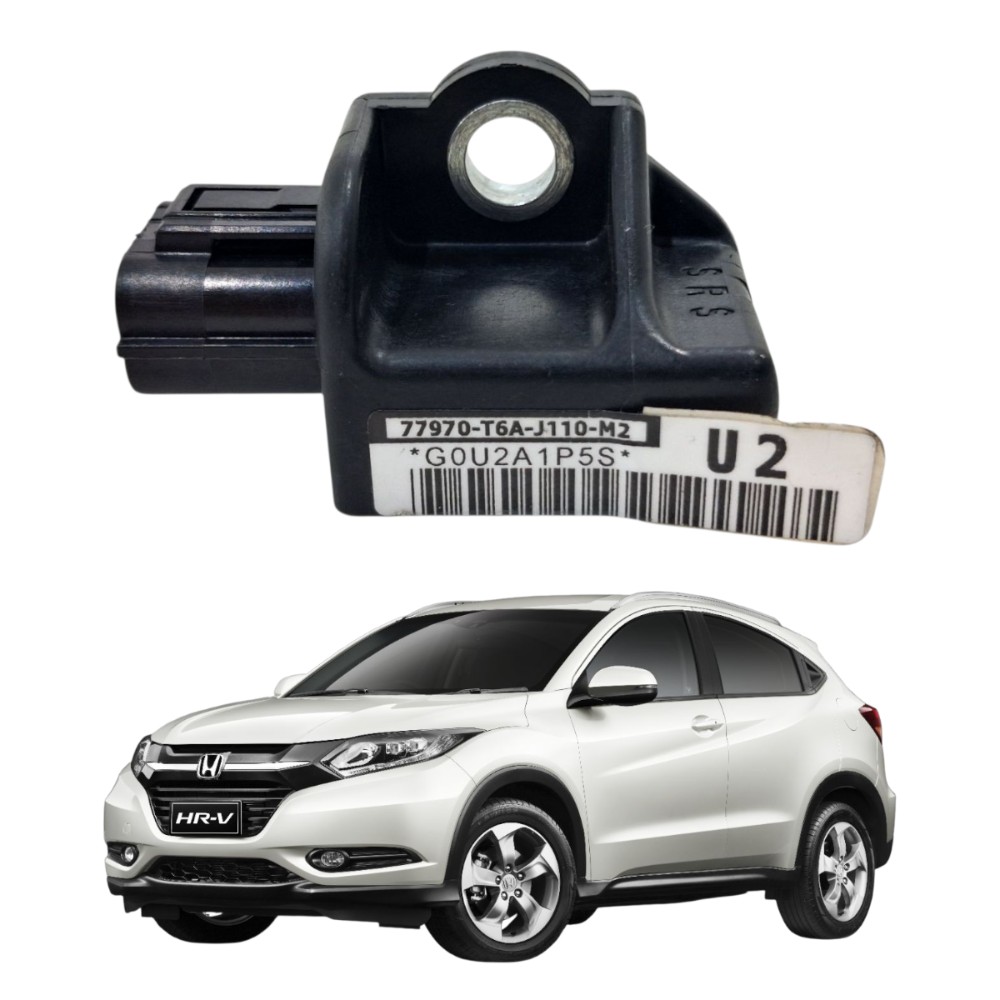 Sensor detonação airbag Honda hrv 2016 2021 77970t6aj110