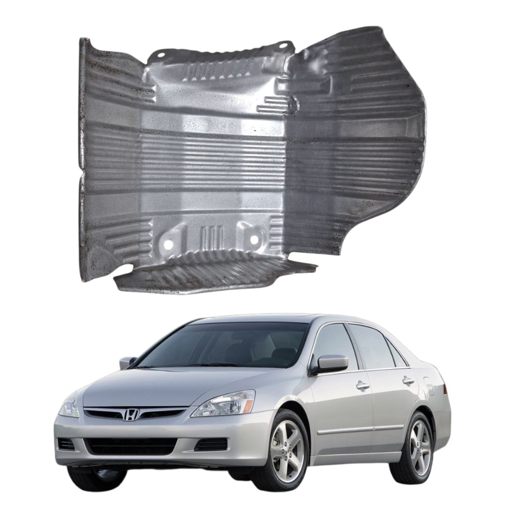 Protetor escapamento Honda Accord 2003 2007