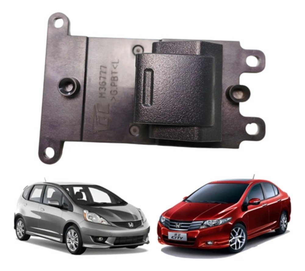 Comando vidro dianteiro traseiro honda fit city 2009 50967