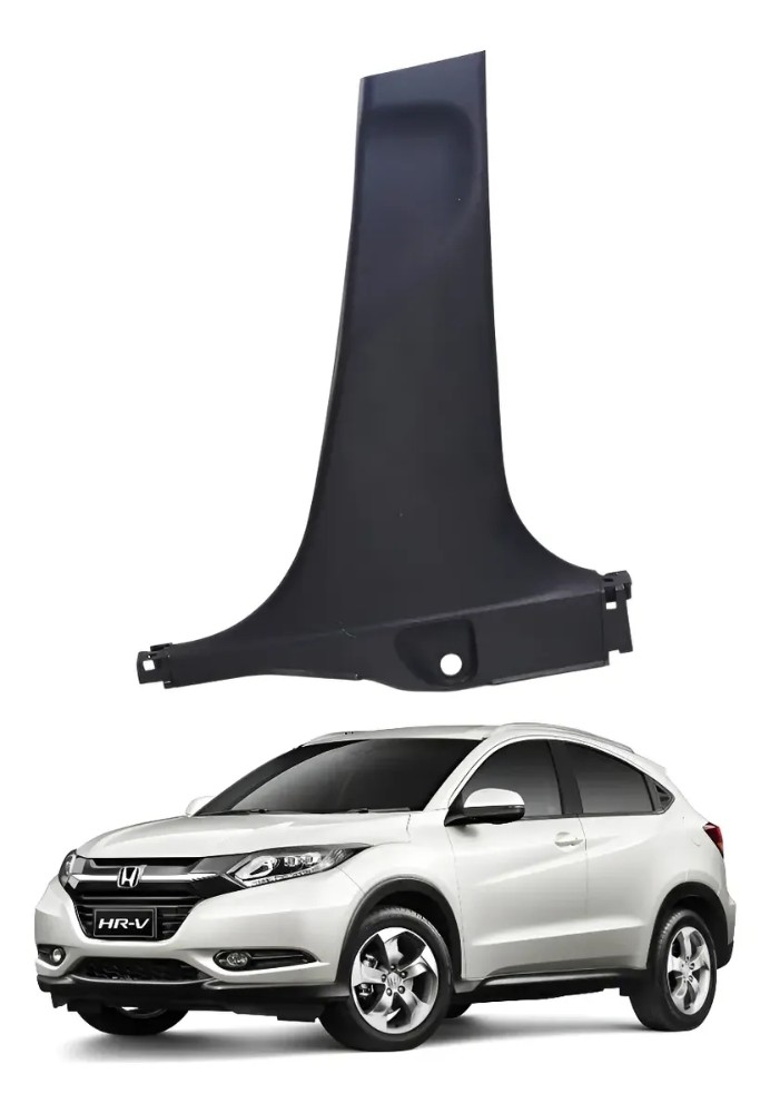 Acabamento coluna inferior direito honda hrv 2016 2021 43848