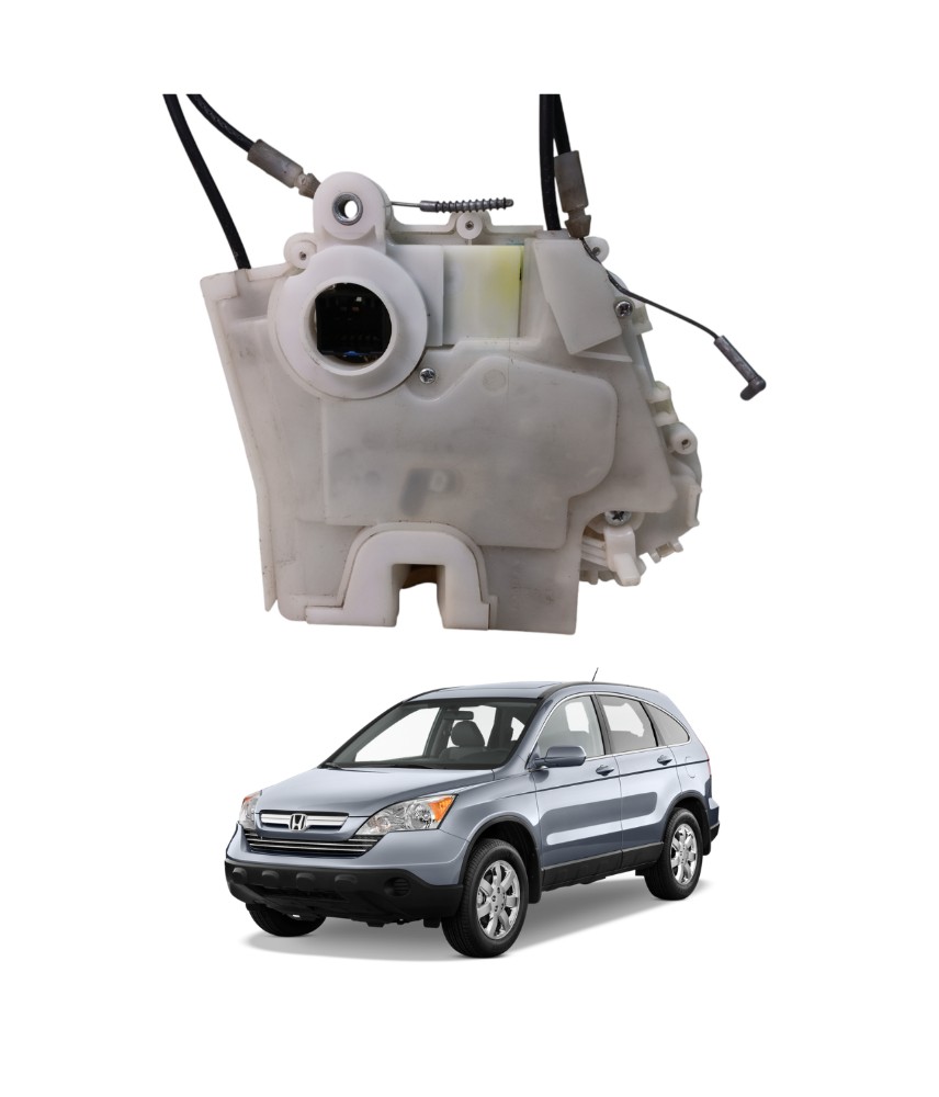 Fechadura tranca traseira esquerda Crv 2007 a 2011 E13001