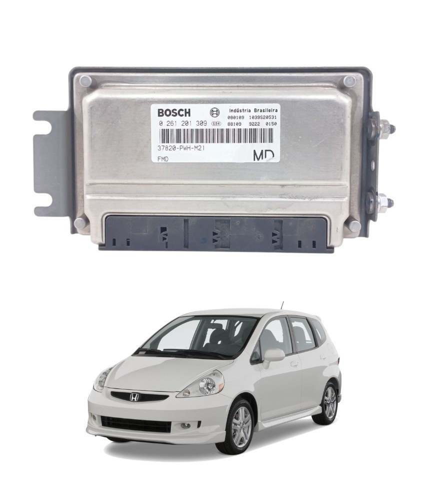 Modulo injeção Honda fit 2004 2008 37820pwhm21