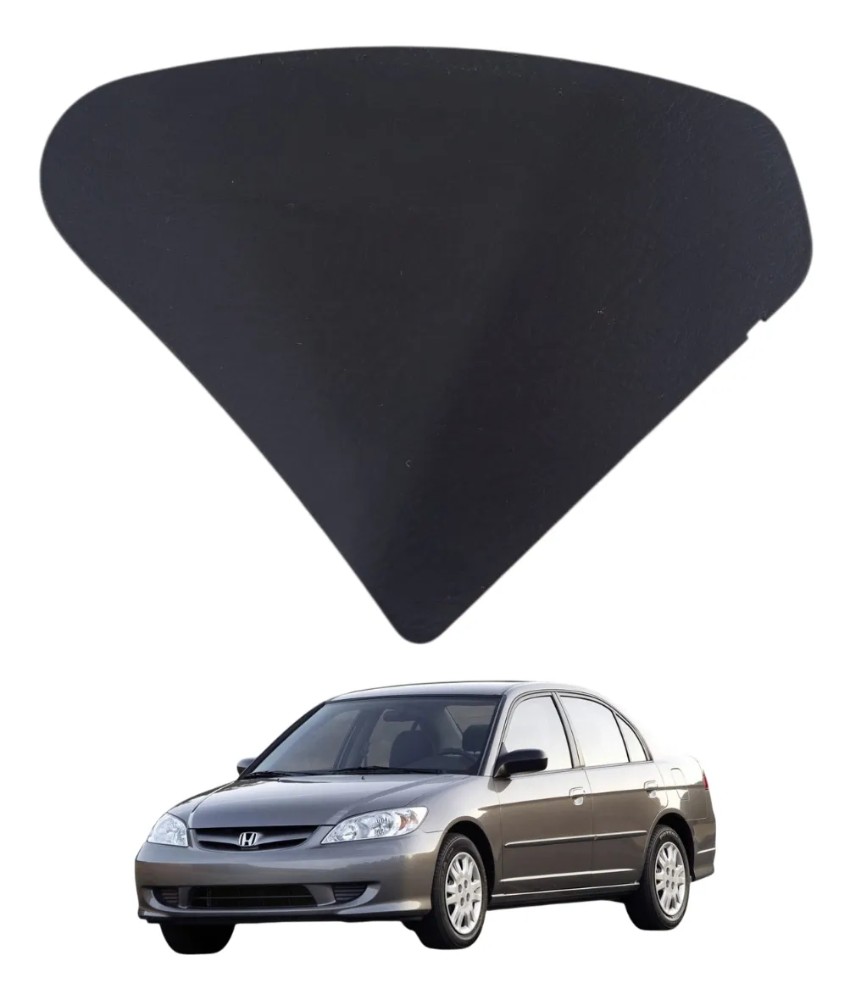 Moldura lateral esquerda painel honda civic 2001 2006 49775