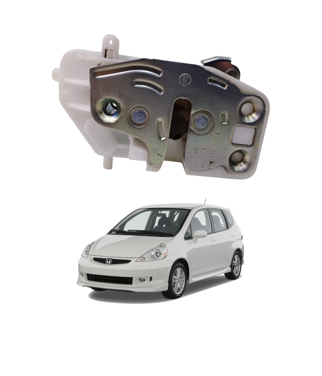 Tranca Porta Traseira Esquerda Honda Fit 2004 2008 1.4 1.5