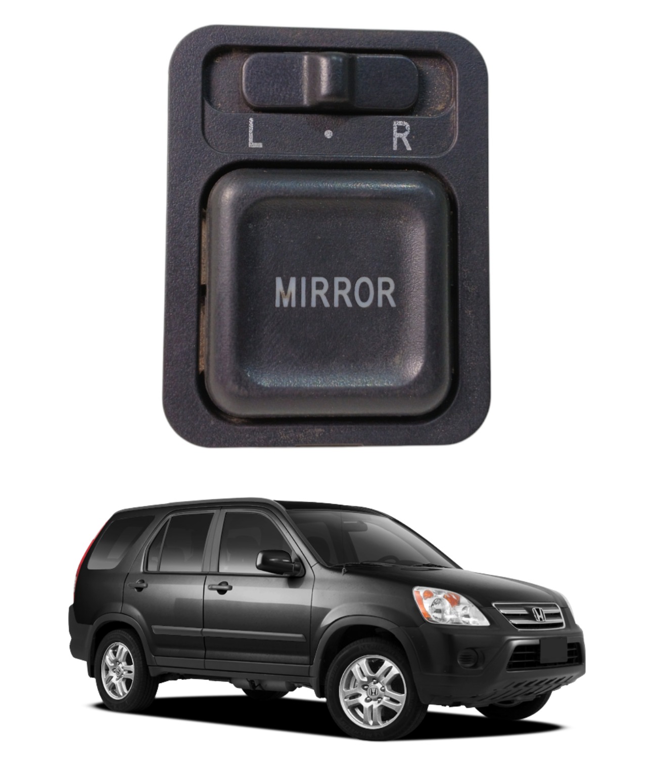 Botão Comando Retrovisor Honda Crv 2002 2003 2004 2005 E5503