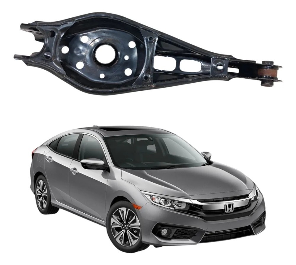 Bandeja suspensão traseira esquerda Honda civic 2017 2021