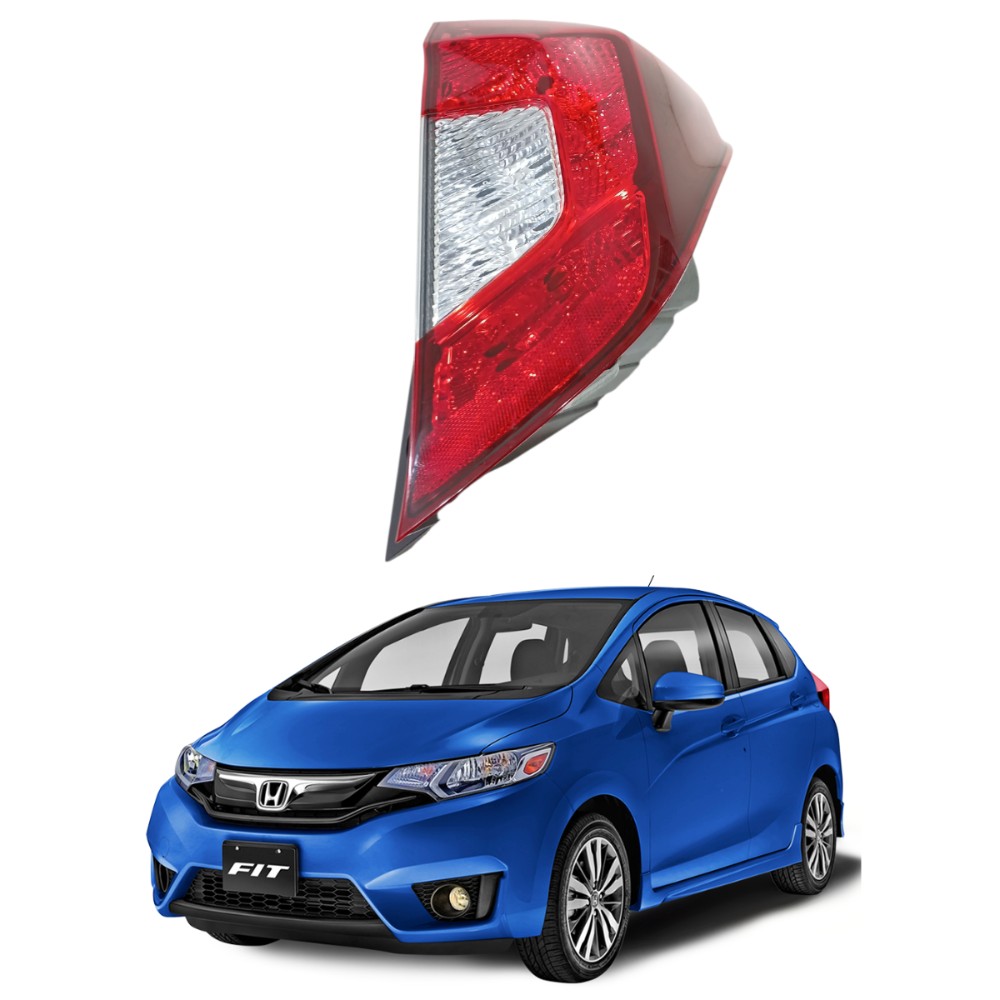 Lanterna traseira direita sem led honda fit 2015 2021