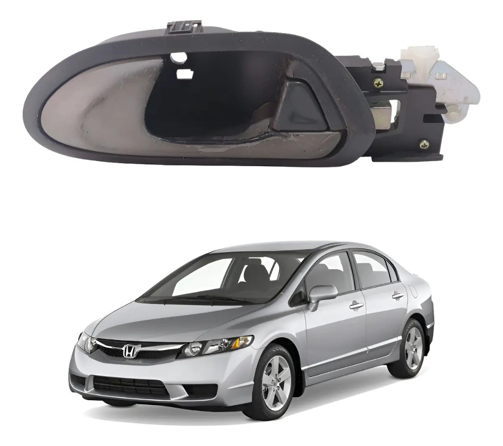 Macaneta interna dianteira esquerda honda civic 2007 47107