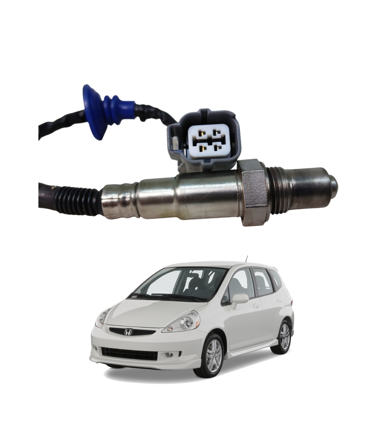 Sonda Lambda Inferior Honda Fit 2004 2005 2006 2007 08 E4789